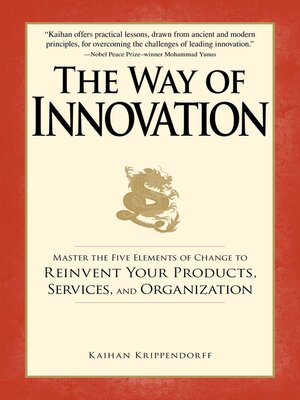 cover image of The Way of Innovation